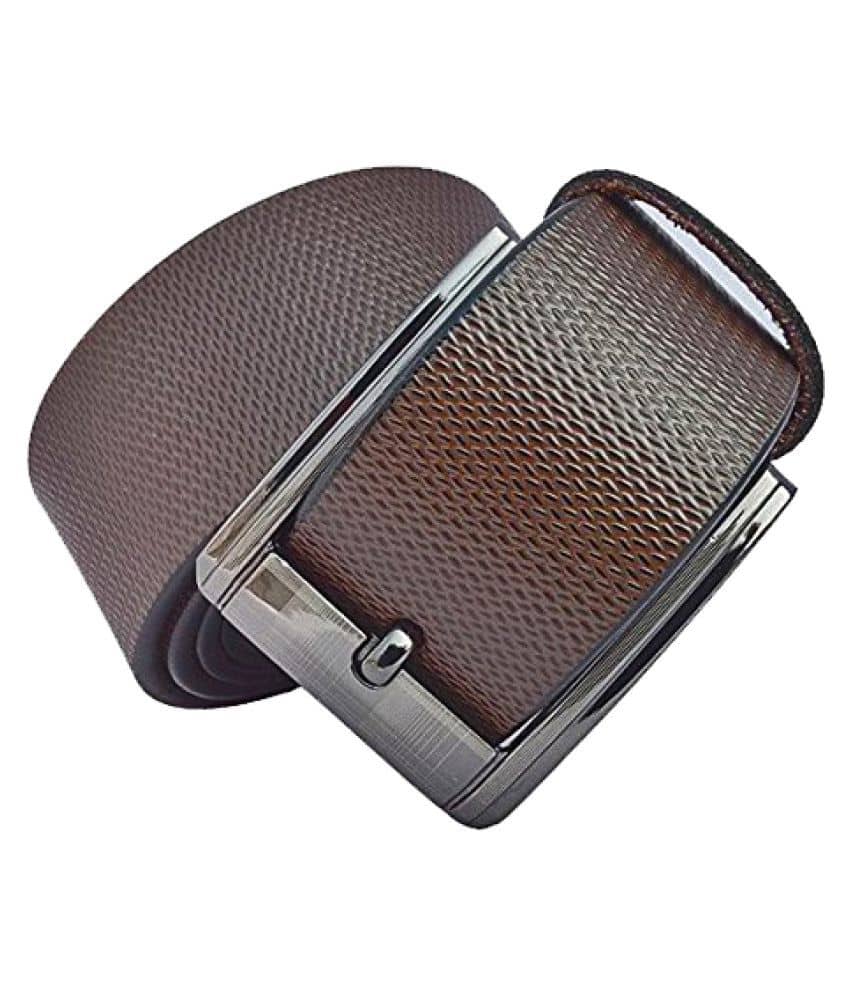 Loopa Brown Leather Formal Belt