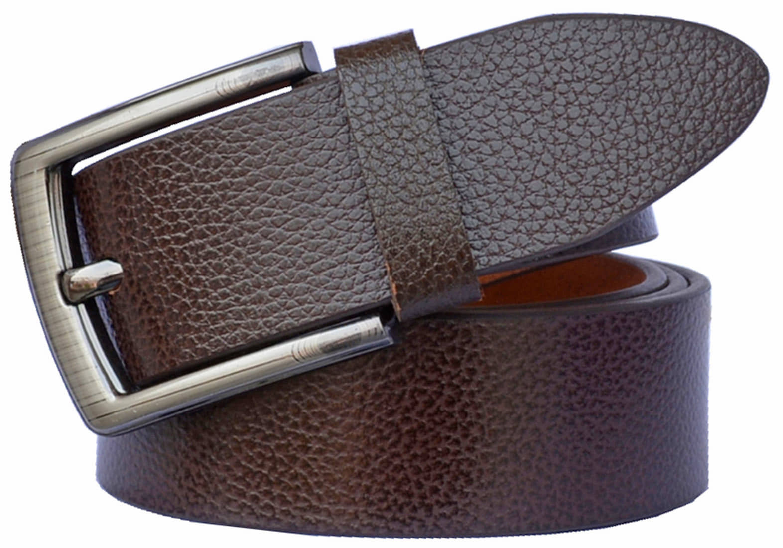 Loopa Brown Leather Formal Belt