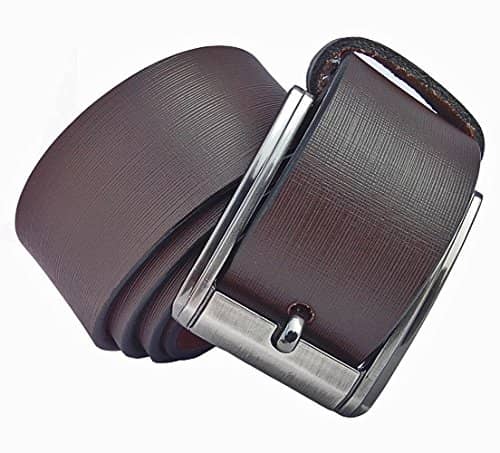Loopa Brown Leather Formal Belt