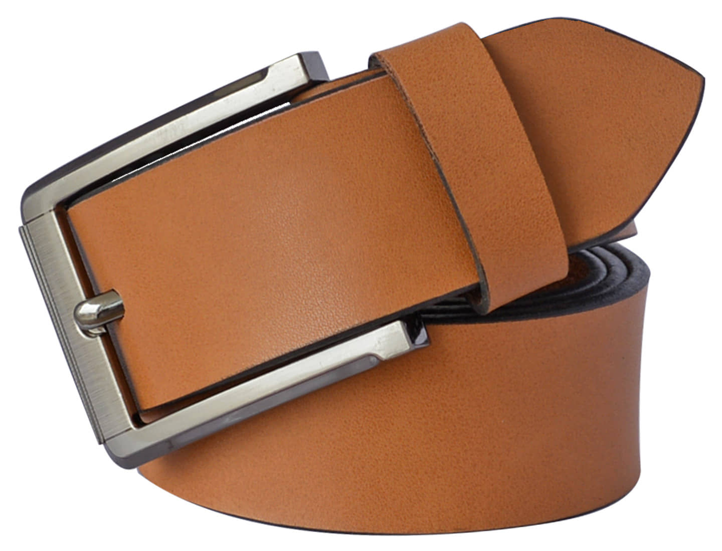 Loopa Tan Leather Formal Belt