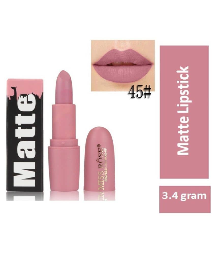 Miss Rose Long Lasting Bullet Lipstick Nude 3.4 g