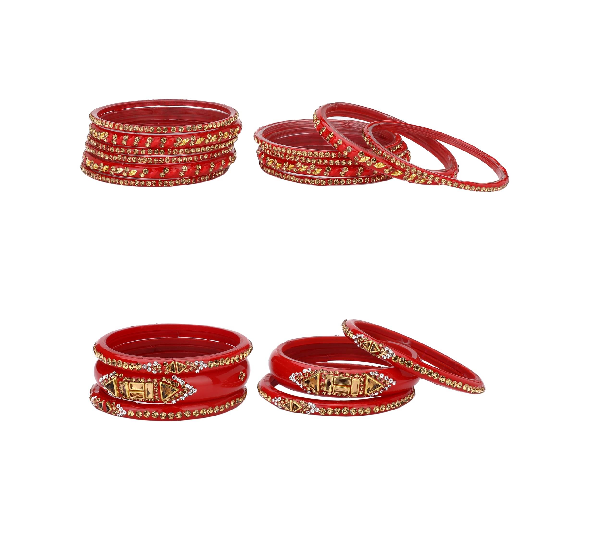 Somil Designer And Attractive Wedding Fancy Glass Bangle Set For Party, Marriage, Function And Daily Use Somil Designer And Attractive Wedding Fancy Glass Bangle Set For Party, Marriage, Function And Daily Use