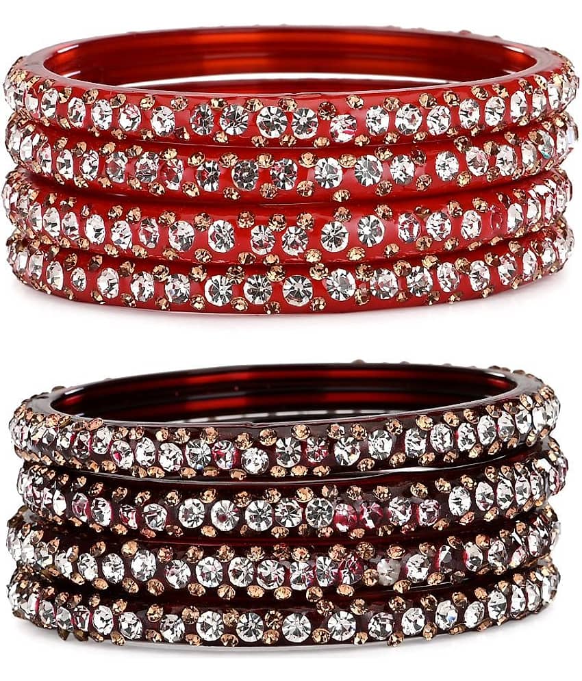 Somil - Multicolor Bangle Set (Pack of 2) - Bangles & Bracelets | Buy online on ZillyBuy
