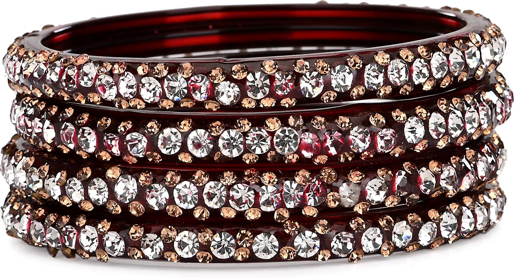 Somil Designer Bridal Glass Bangle/ Kada Set For Party Marriage, And Function, Ornamented, Colorful - Bangles & Bracelets | Buy online on ZillyBuy