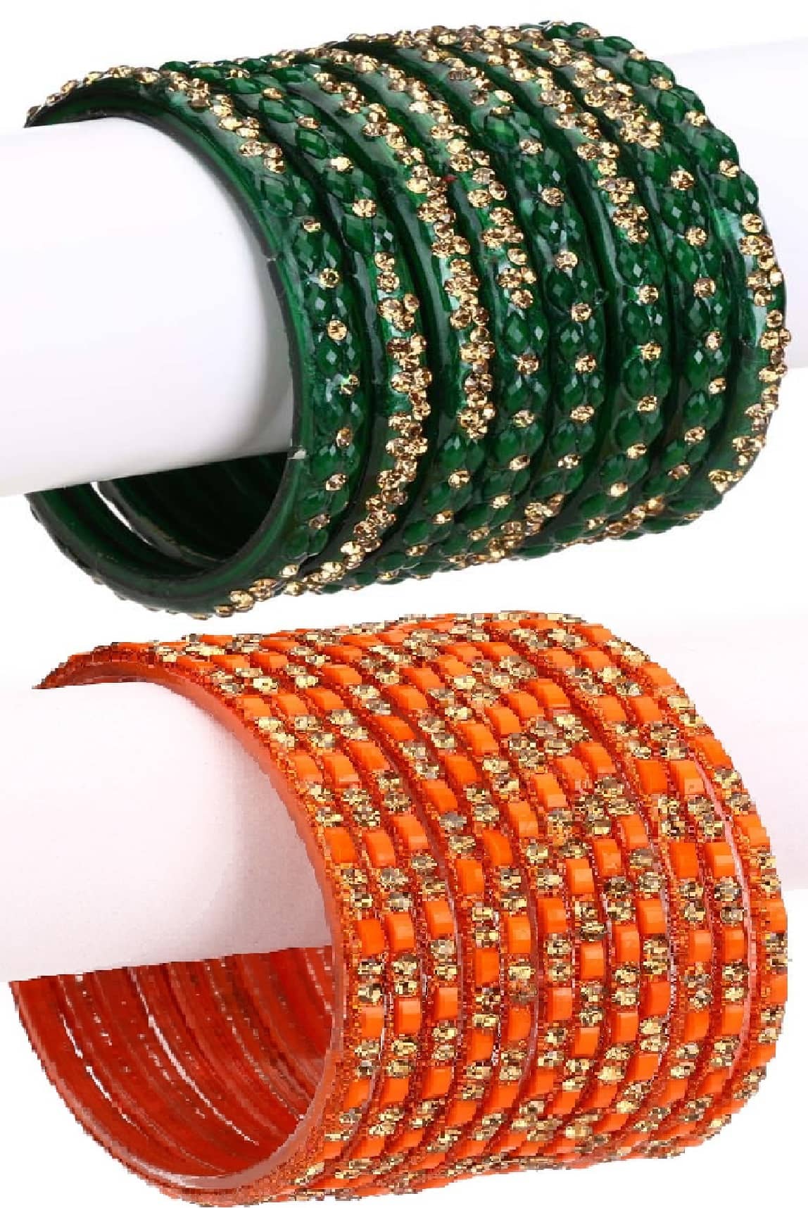 Somil Designer Wedding Fancy Glass Bangle Set For Party, Marriage, Function And Daily Use - Bangles & Bracelets | Buy online on ZillyBuy