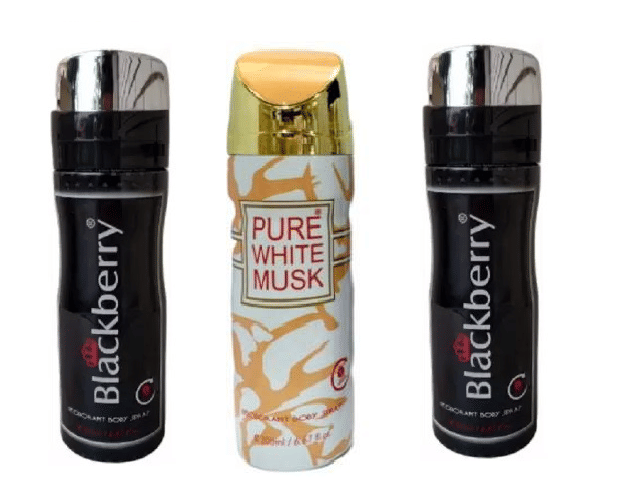     			St Louis BLACKCODE , PURE WHITE MUSK Body Spray - For Men & Women
