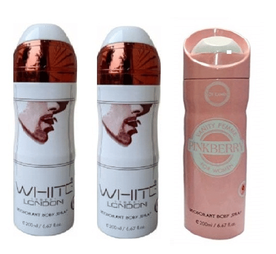 St Louis WHITE LONDON , PINKBERRY Body Spray - For Men & Women