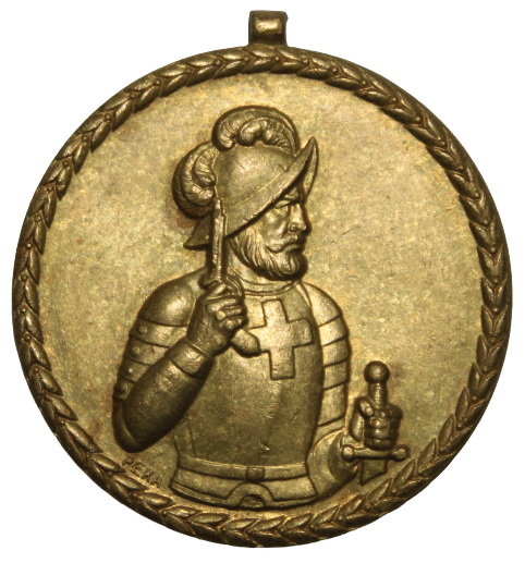     			#1- "P. KRAMER NEUCHATEL" (MAN) RARE MEDAL