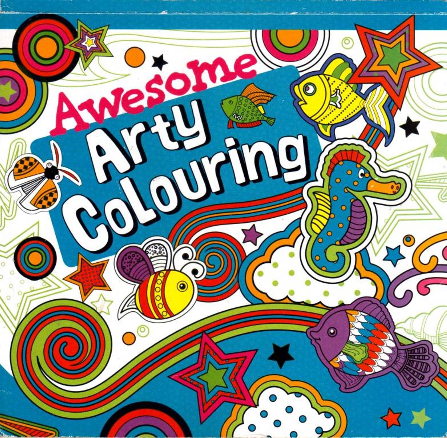     			AWESOME ARTY COLOURING