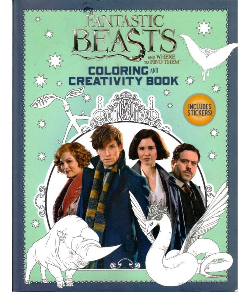     			FANTASTIC BEASTS AND WHERE TO FIND THEM: COLORING AND CREATIVITY BOOK