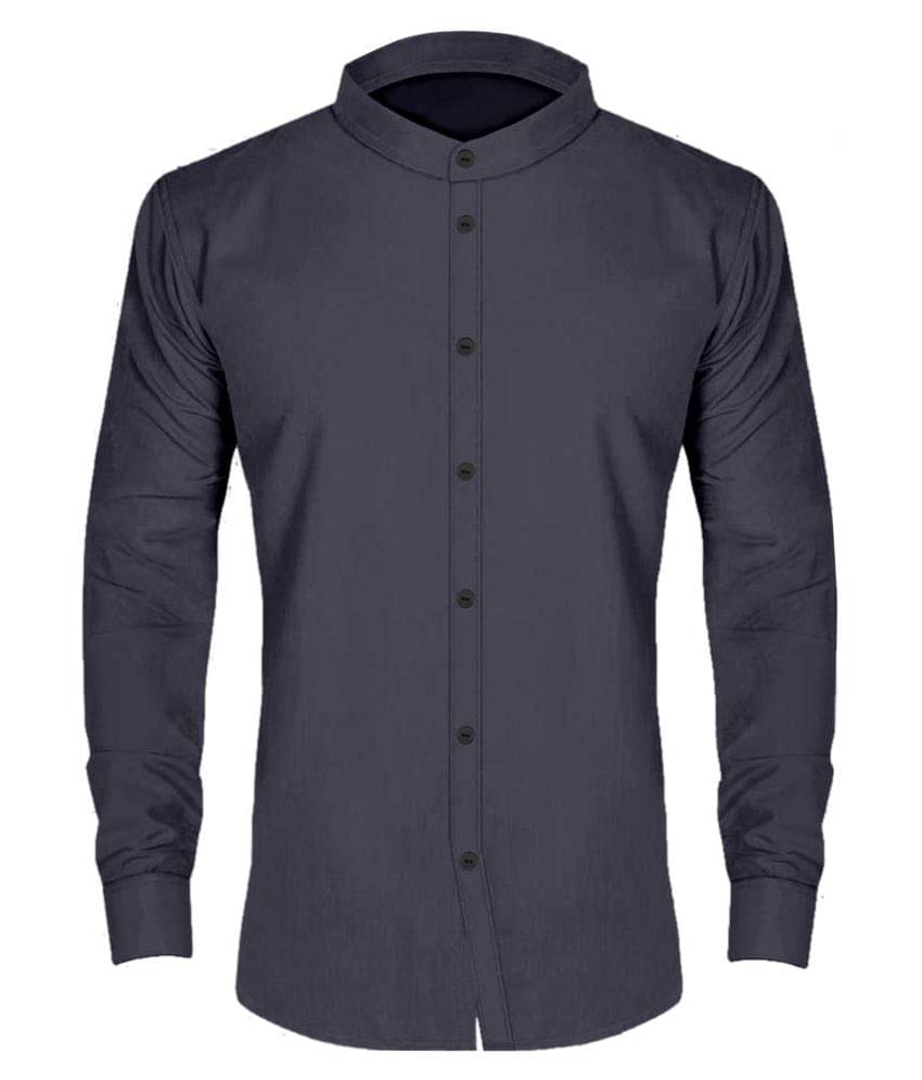     			MBF66 Cotton Blend Grey Shirt Single