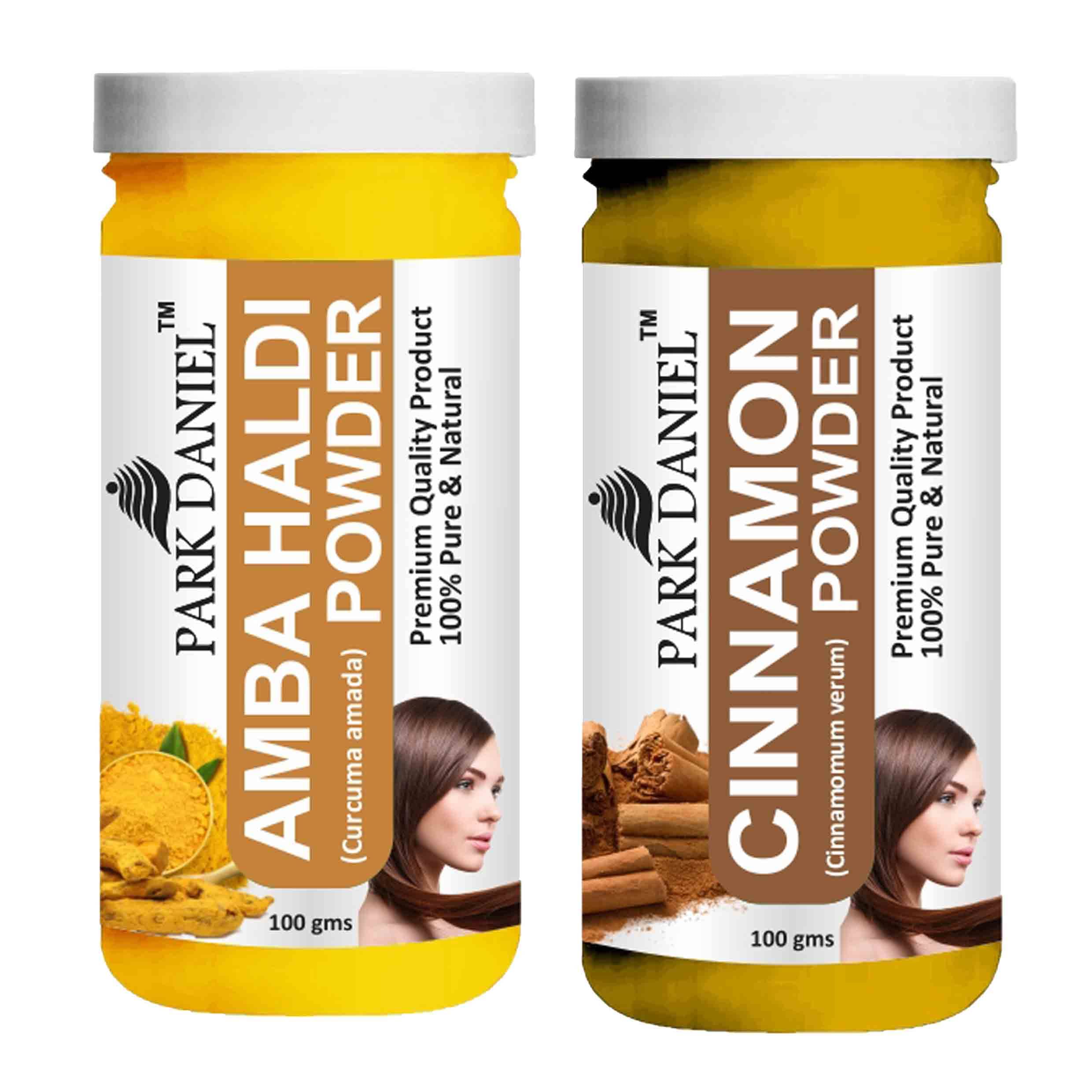     			Park Daniel  Amba Haldi  &    Cinnamon Powder  Hair Mask 200 g Pack of 2