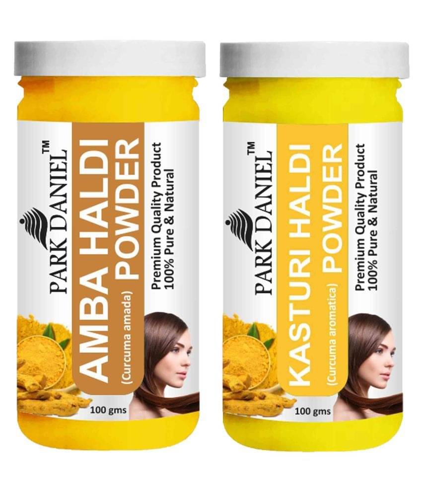     			Park Daniel  Amba Haldi  &    Kasturi Haldi Powder  Hair Mask 200 g Pack of 2