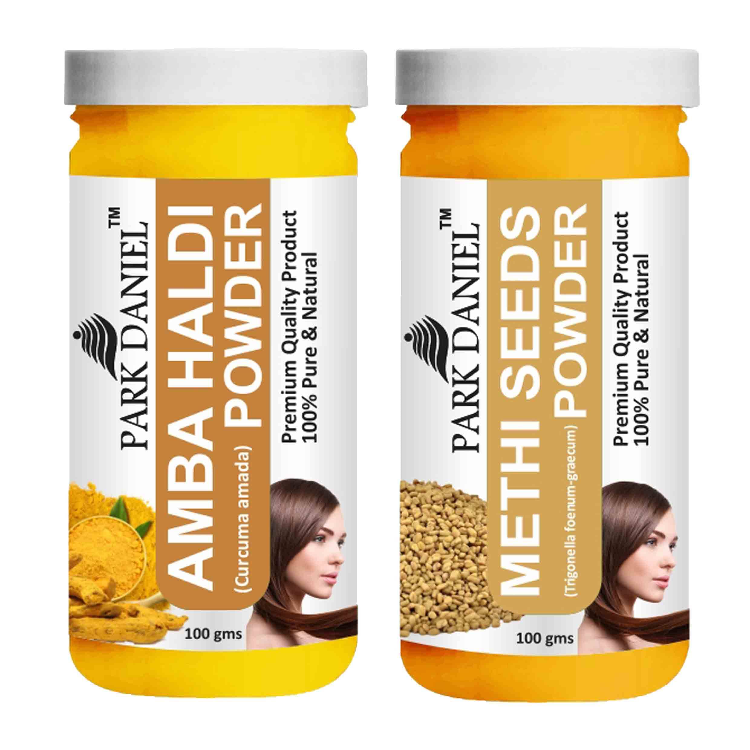     			Park Daniel  Amba Haldi  &    Methi Powder  Hair Mask 200 g Pack of 2