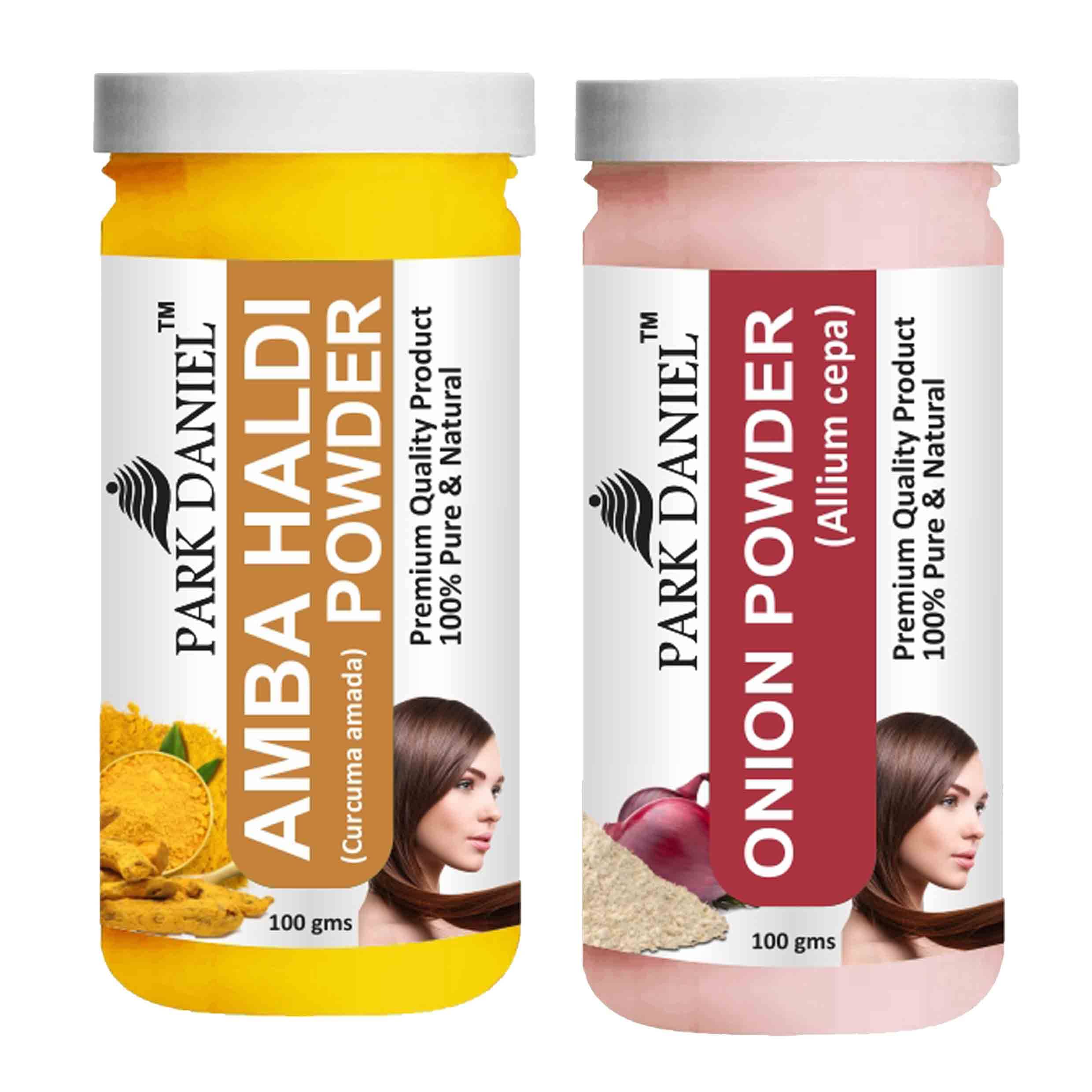     			Park Daniel  Amba Haldi  &    Onion Powder  Hair Mask 200 g Pack of 2
