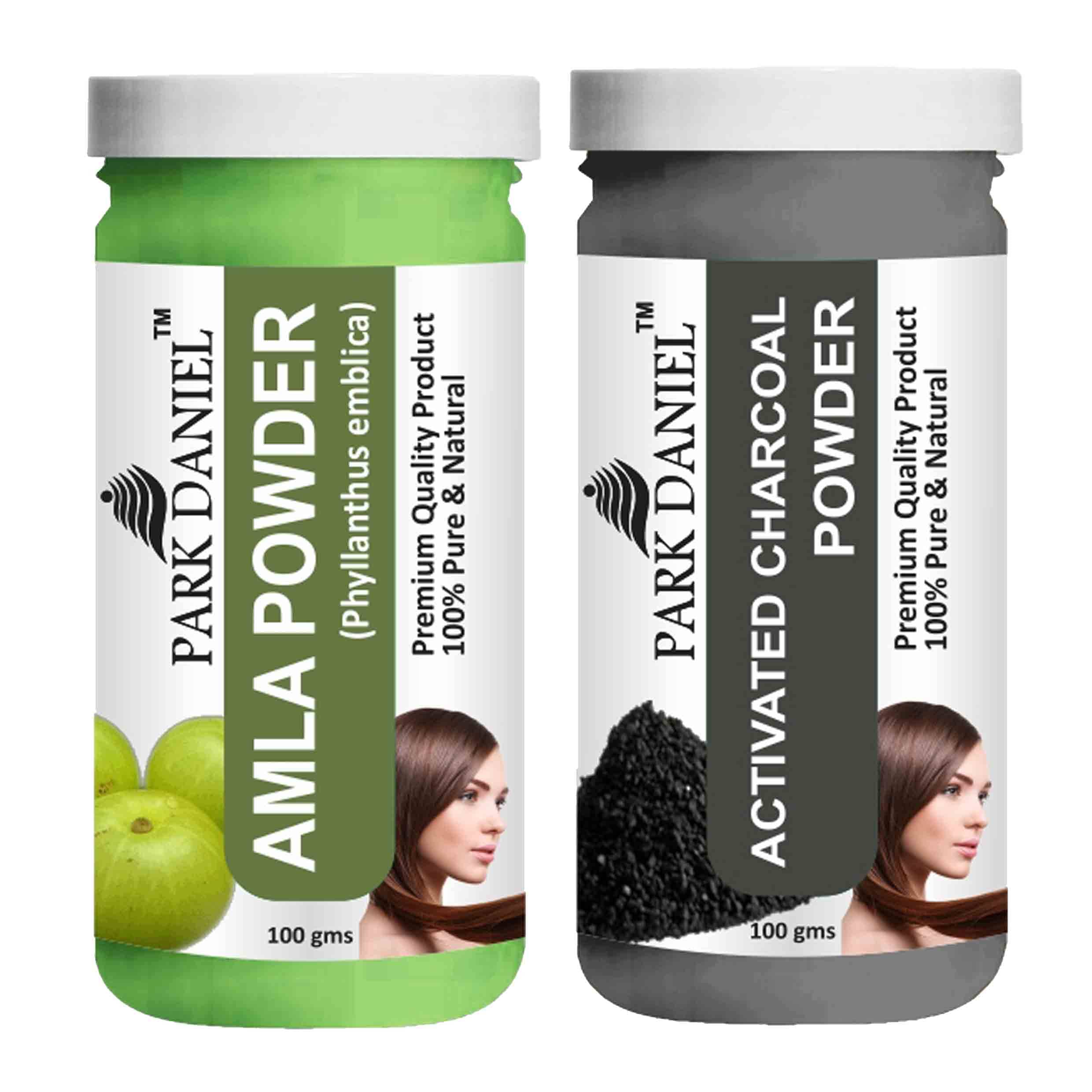 Park Daniel Amla & Activated Charcoal Powder Hair Mask 200 g Pack of 2 Park Daniel Amla & Activated Charcoal Powder Hair Mask 200 g Pack of 2