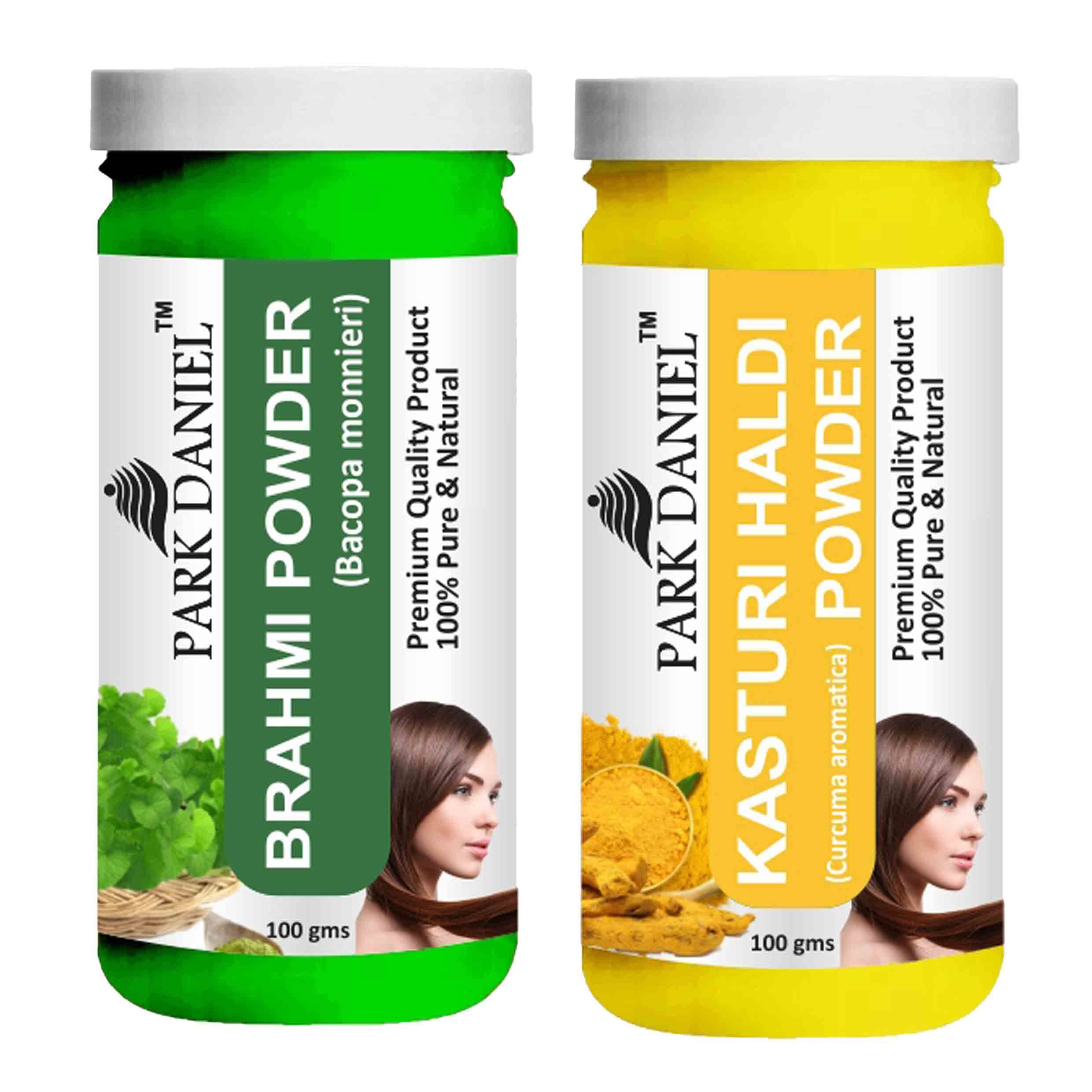Park Daniel Brahmi & Kasturi Haldi Powder Hair Mask 200 g Pack of 2 Park Daniel Brahmi & Kasturi Haldi Powder Hair Mask 200 g Pack of 2