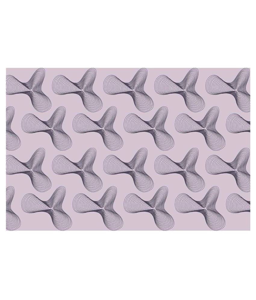     			WallDesign Boomerang Texture - 8 cm W x 305 cm L Abstract Sticker ( 305 x 8 cms )