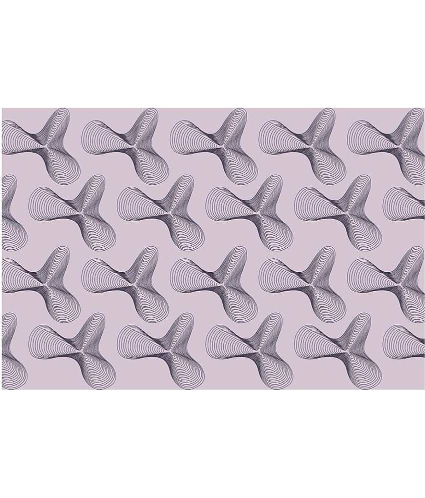 WallDesign Boomerang Texture - 8 cm W x 305 cm L Abstract Sticker ( 305 x 8 cms )