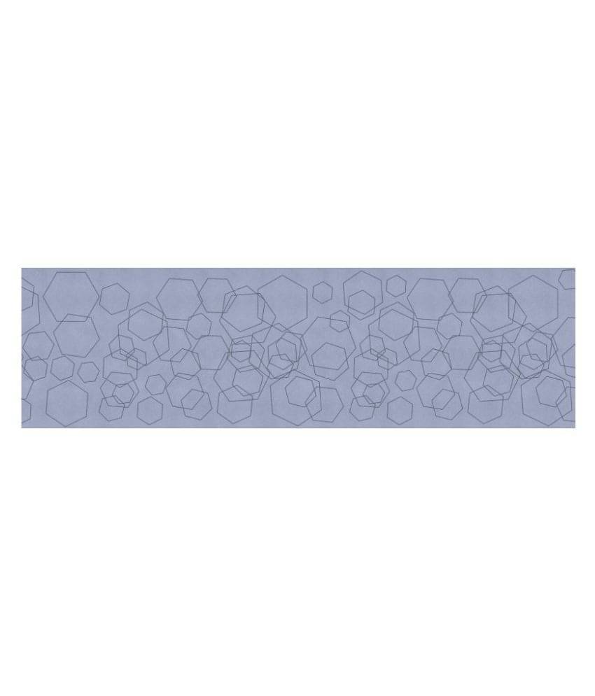     			WallDesign Ghost Circles Texture - 8 cm W x 488 cm L Abstract Sticker ( 488 x 8 cms )