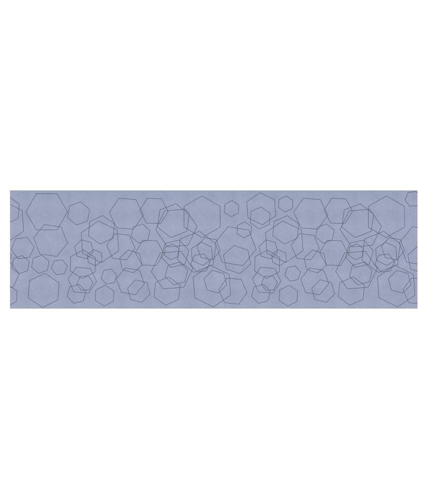     			WallDesign Ghost Circles Texture - 8 cm W x 305 cm L Abstract Sticker ( 305 x 8 cms )