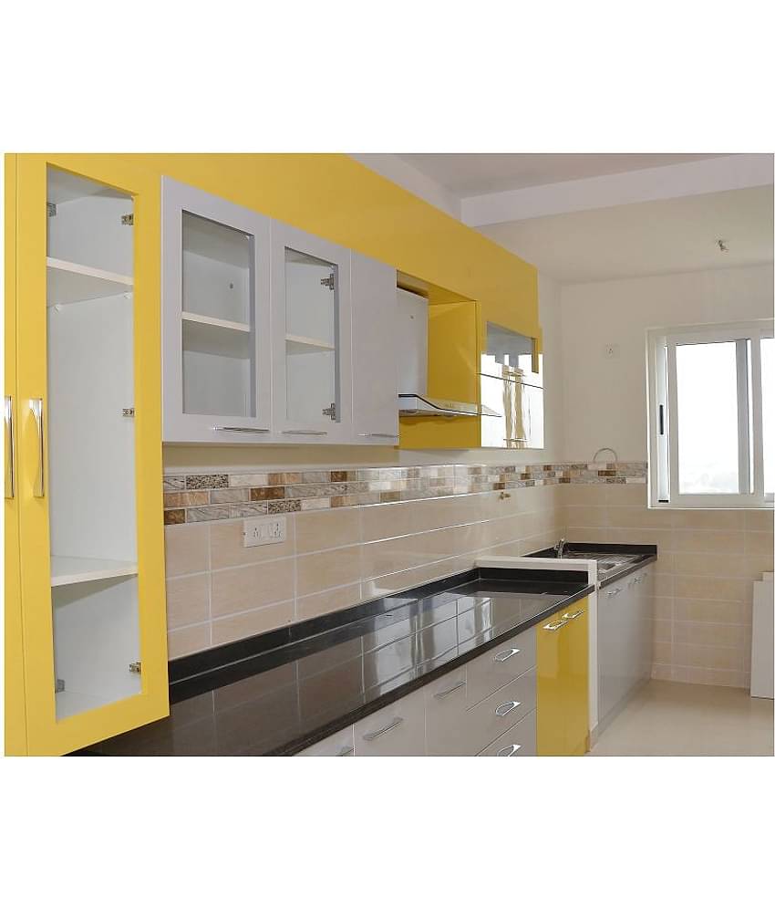 WallDesign Horizontal Brick Pattern - 8 cm W x 488 cm L Abstract Sticker ( 488 x 8 cms )