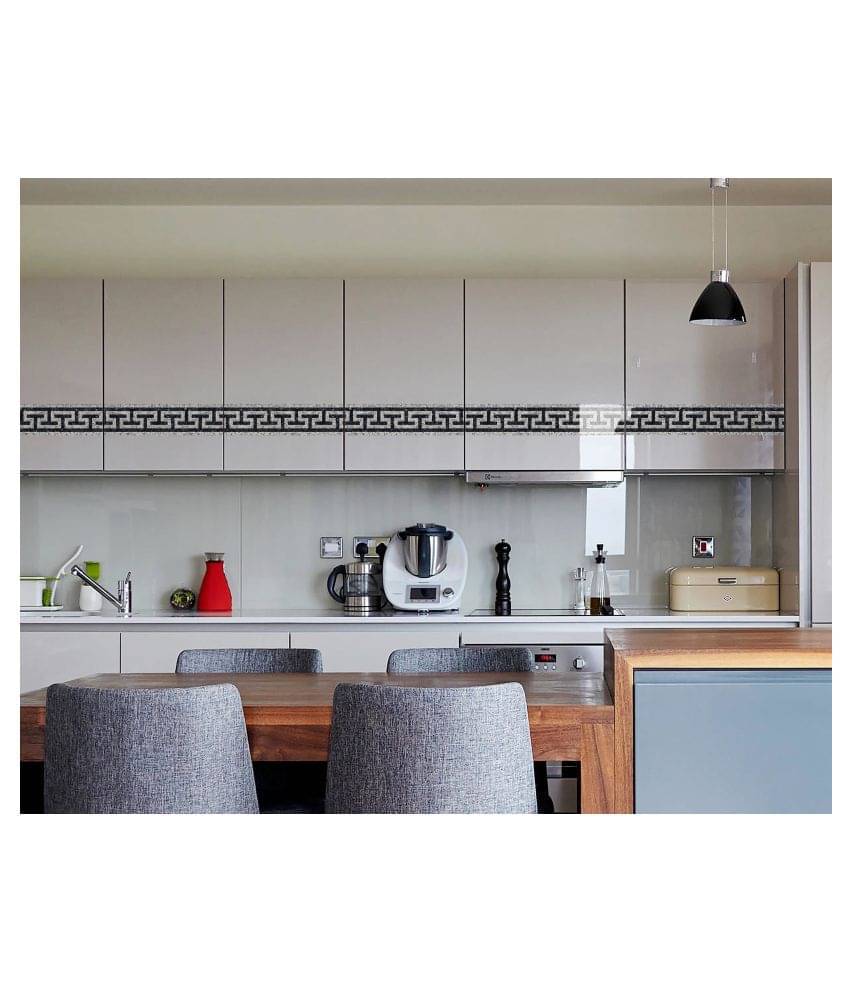    			WallDesign Marble Stone Inlay - 8 cm W x 610 cm L Nature Sticker ( 610 x 8 cms )