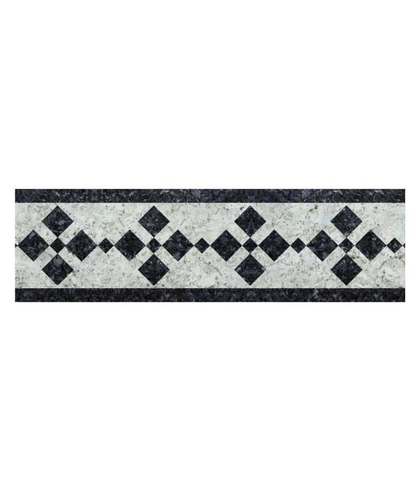     			WallDesign Marble Stone Inlay Multiple - 8 cm W x 305 cm L Nature Sticker ( 305 x 8 cms )