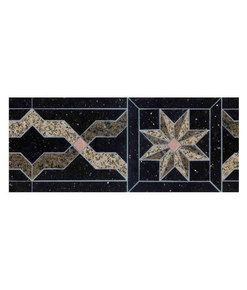 WallDesign Marble Stone Inlay Pattern - 8 cm W x 610 cm L Nature Sticker ( 610 x 8 cms ) WallDesign Marble Stone Inlay Pattern - 8 cm W x 610 cm L Nature Sticker ( 610 x 8 cms )