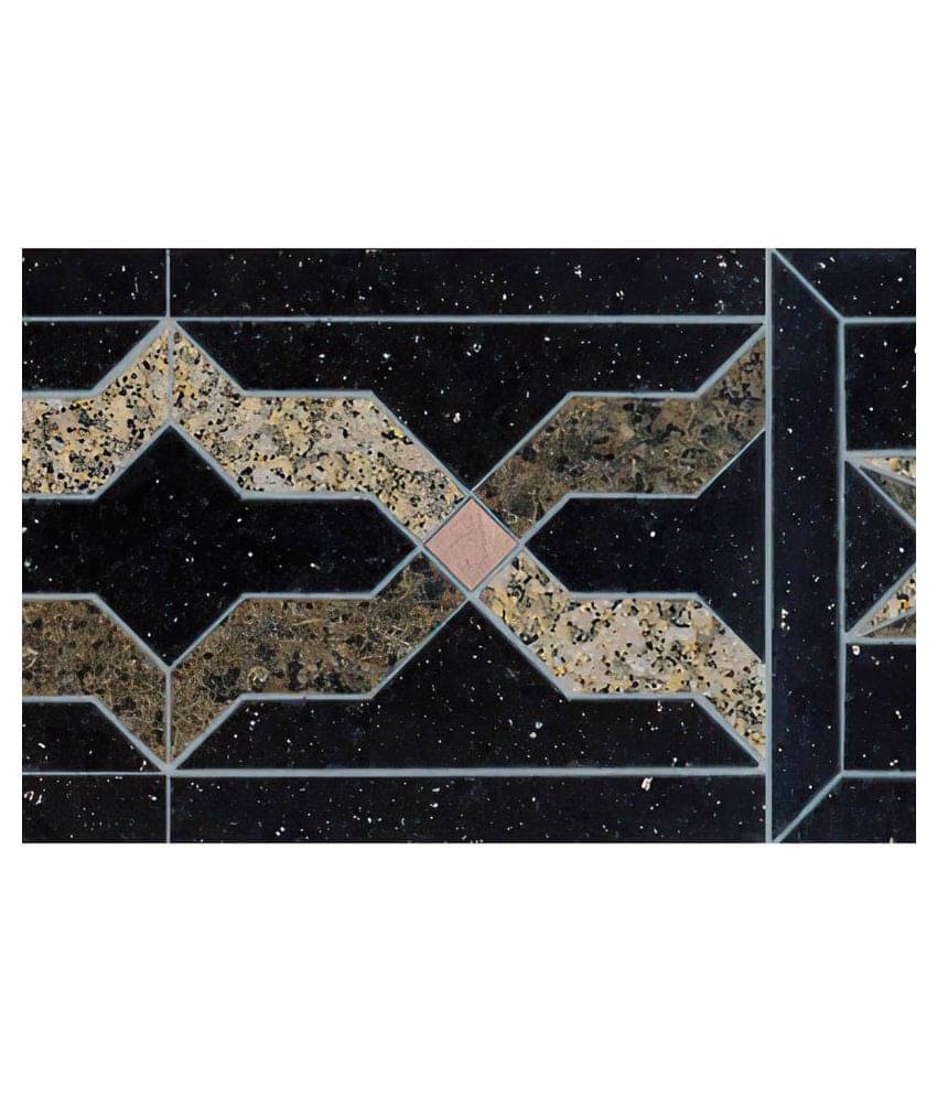     			WallDesign Marble Stone Inlay Pattern - 8 cm W x 305 cm L Nature Sticker ( 305 x 8 cms )