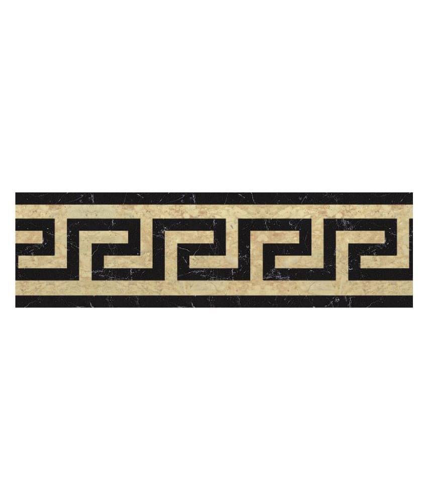     			WallDesign Marble Stone Inlay Pattern1 - 8 cm W x 488 cm L Nature Sticker ( 488 x 8 cms )