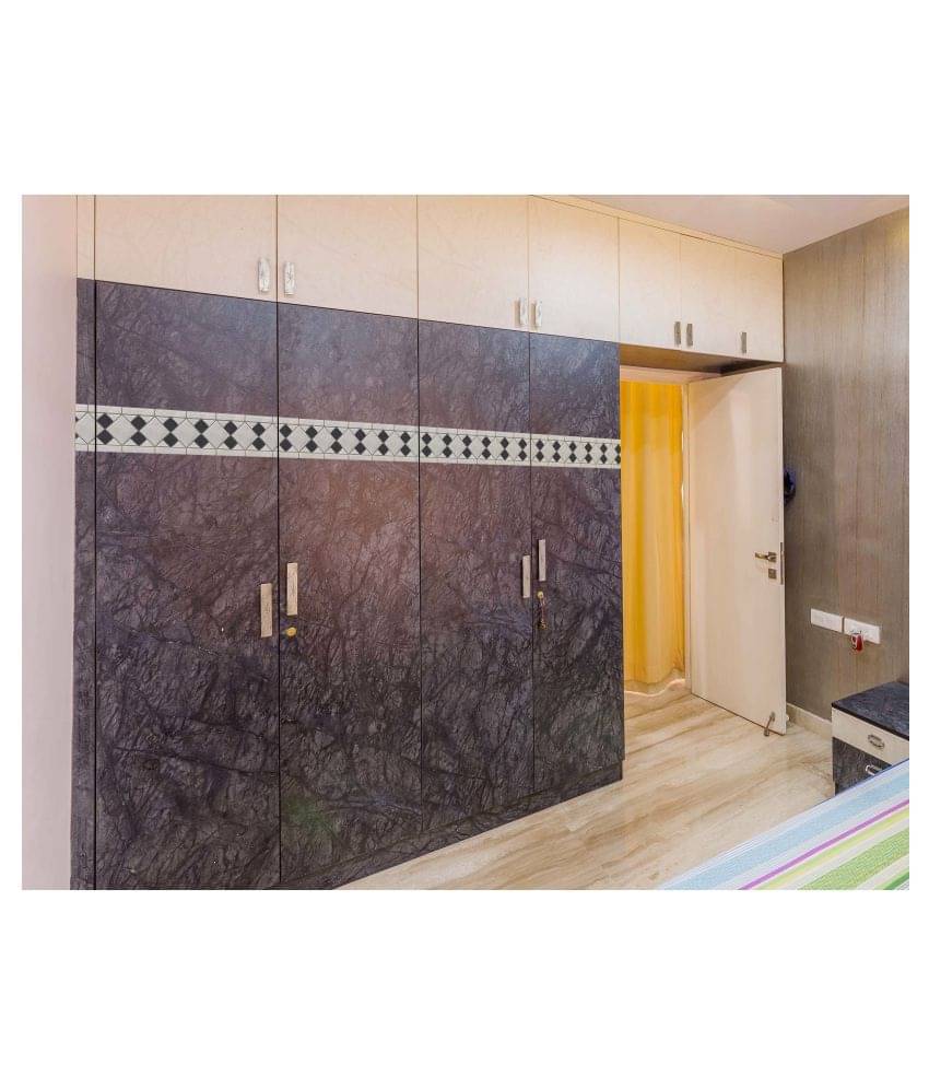     			WallDesign Marble Stone Inlay Tile - 8 cm W x 488 cm L Nature Sticker ( 488 x 8 cms )