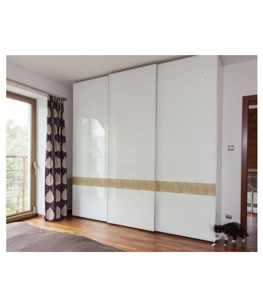     			WallDesign Porcelain Tile Pattern - 8 cm W x 610 cm L Abstract Sticker ( 610 x 8 cms )