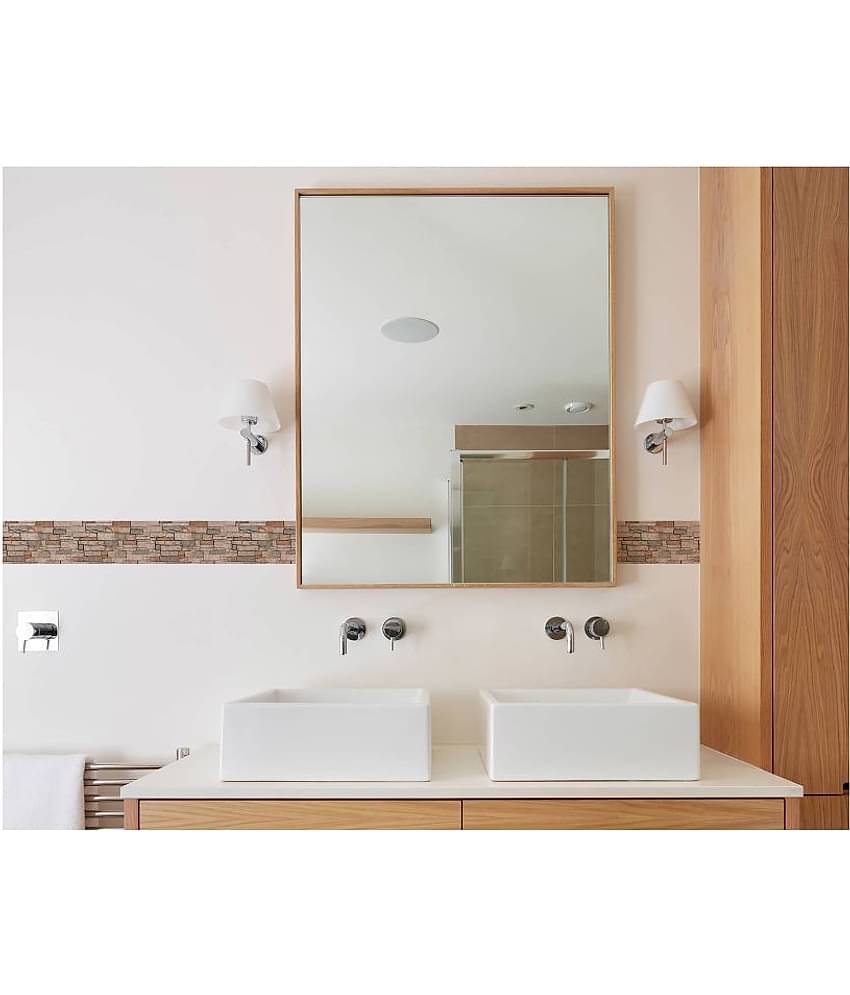 WallDesign White Blue Bouquet - 14 cm W x 153 cm L Floral Sticker ( 153 x 14 cms )