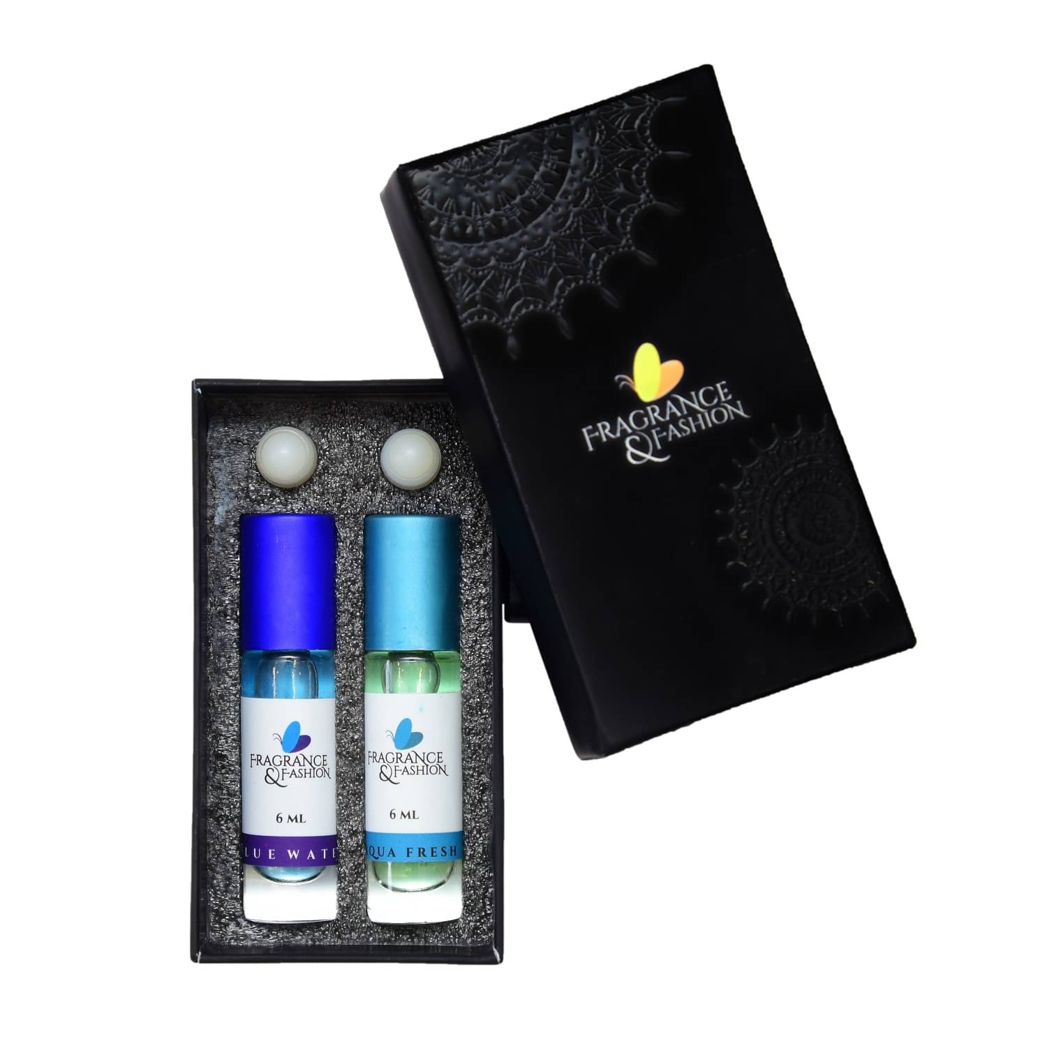     			Fragrance And Fashion - Pack of 2 Aquatic Combo Premium Attars of 6ml each (6ml x 2 = 12ml)