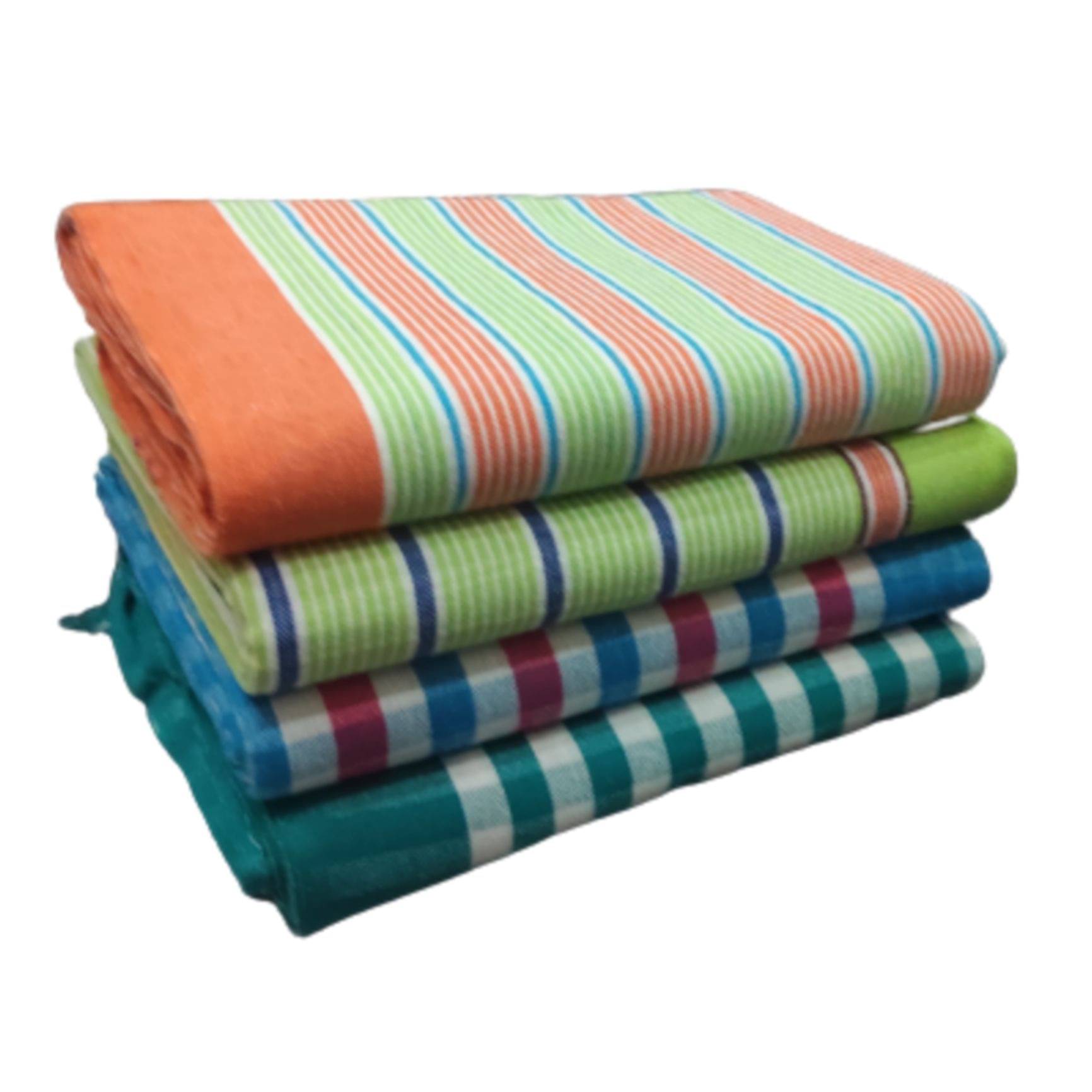 KAKUMANU - Multicolor Cotton Checks Bath Towel (Pack of 4) KAKUMANU - Multicolor Cotton Checks Bath Towel (Pack of 4)