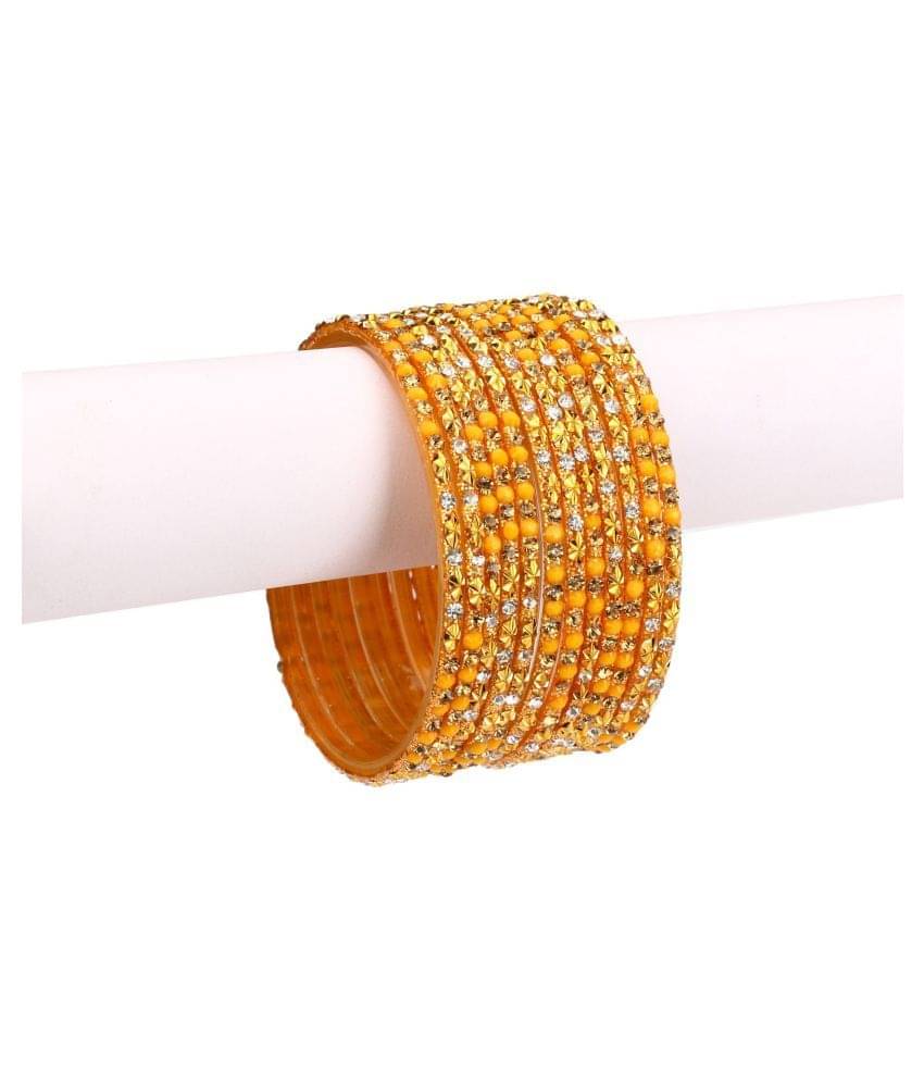     			Somil Bangle Party Set Fully Ornamented With Colorful Beads & Crystal With Safety Box-EG_2.6