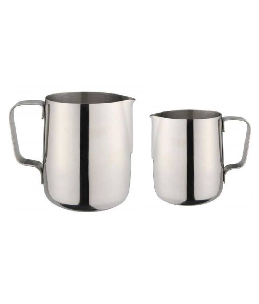 Dynore Milk Jug 600/800 ml Stainless Steel Jugs 800 mL Dynore Milk Jug 600/800 ml Stainless Steel Jugs 800 mL