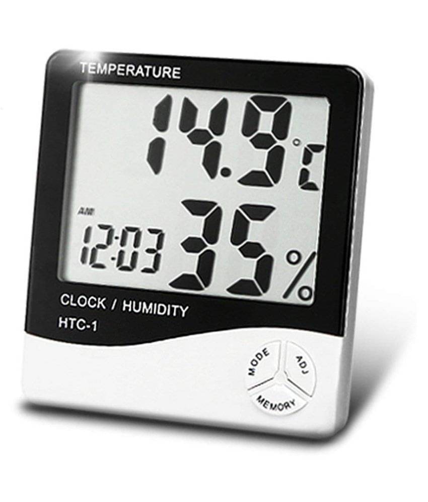     			Memtech Innovation Digital Thermometer LCD Hygrometer Humidity Meter Flexible