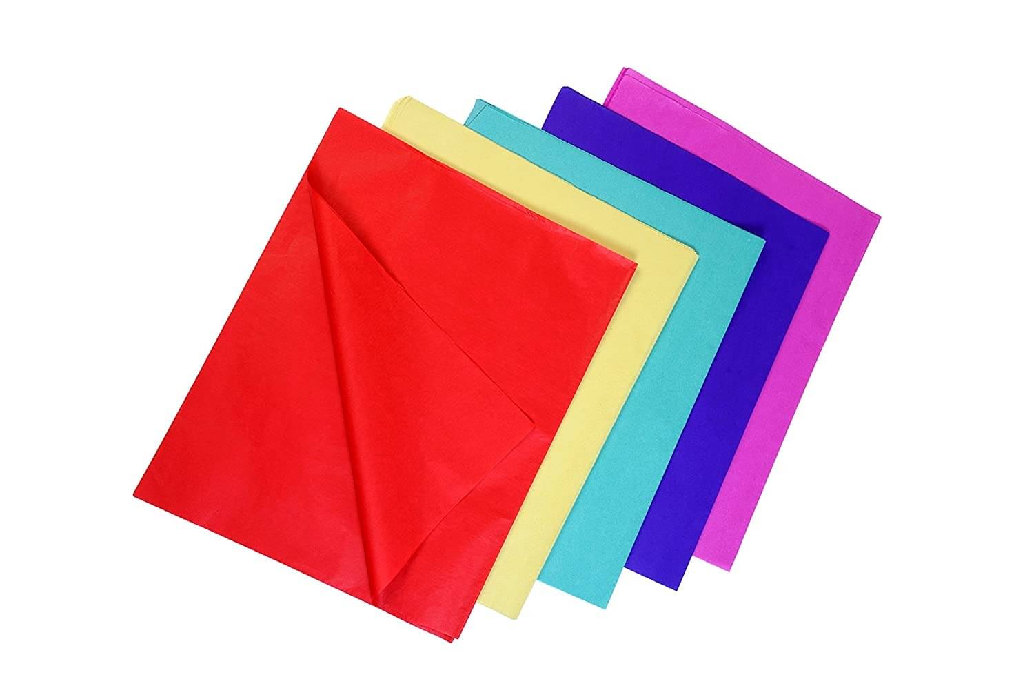 PRANSUNITA Other 120 Sheets Colored Tissue Paper Kite Making, Bulk Wrapping ( Pack of 1 )     			PRANSUNITA Other 120 Sheets Colored Tissue Paper Kite Making, Bulk Wrapping ( Pack of 1 )