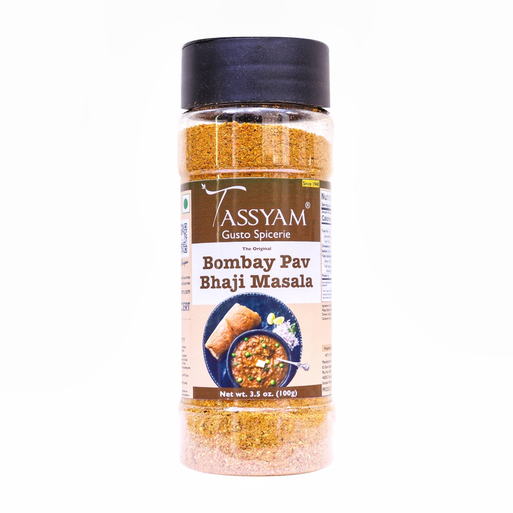     			Tassyam Bombay Pav Bhaji Masala 100 gm