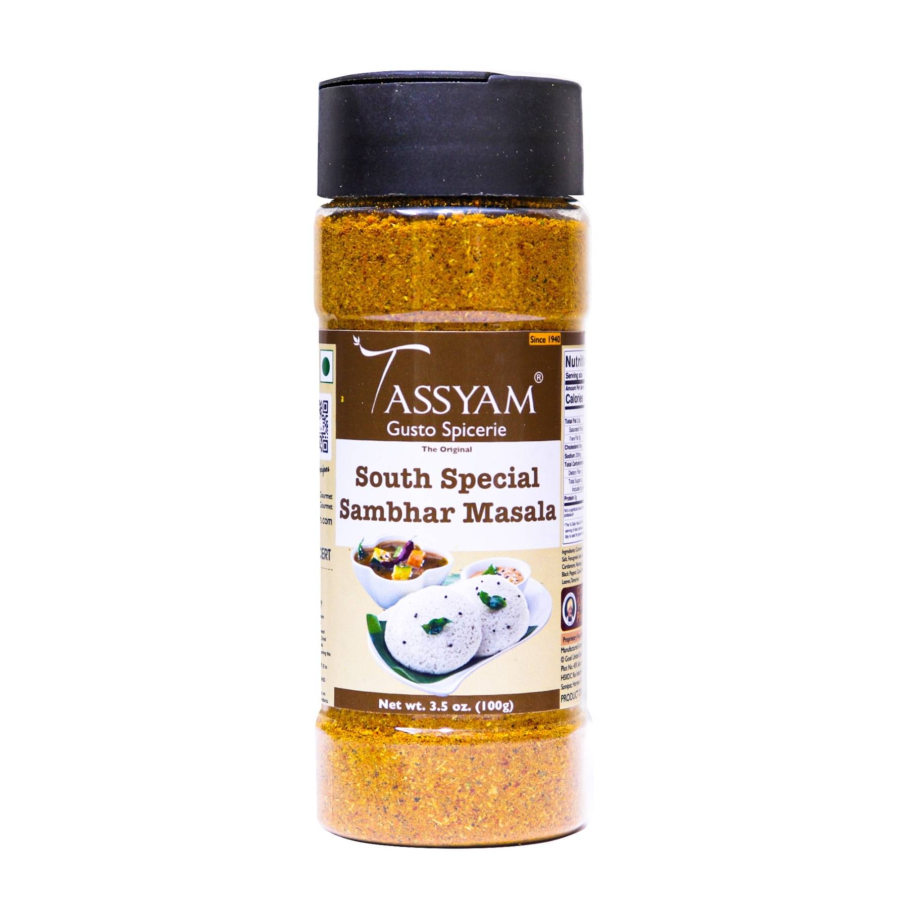     			Tassyam South Special Sambhar Masala 100 gm