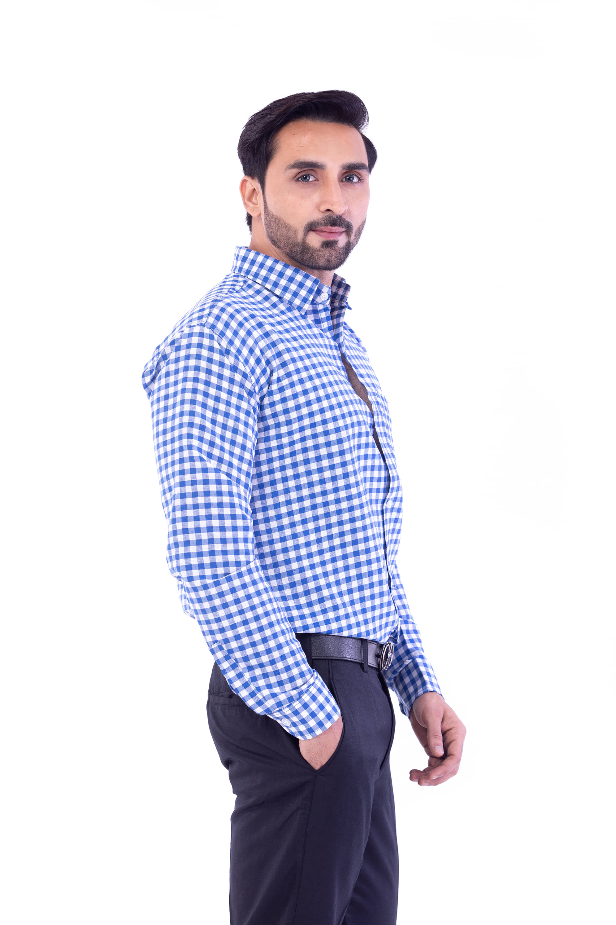DESHBANDHU DBK Cotton Regular Fit Men's Casual Shirt - Navy ( Pack of 1 )