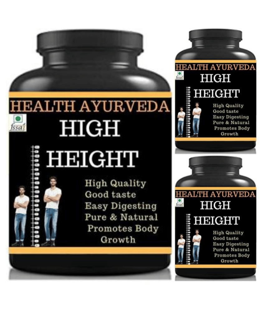 Health Ayurveda high height orange flavor 0.3 kg Powder Pack of 3