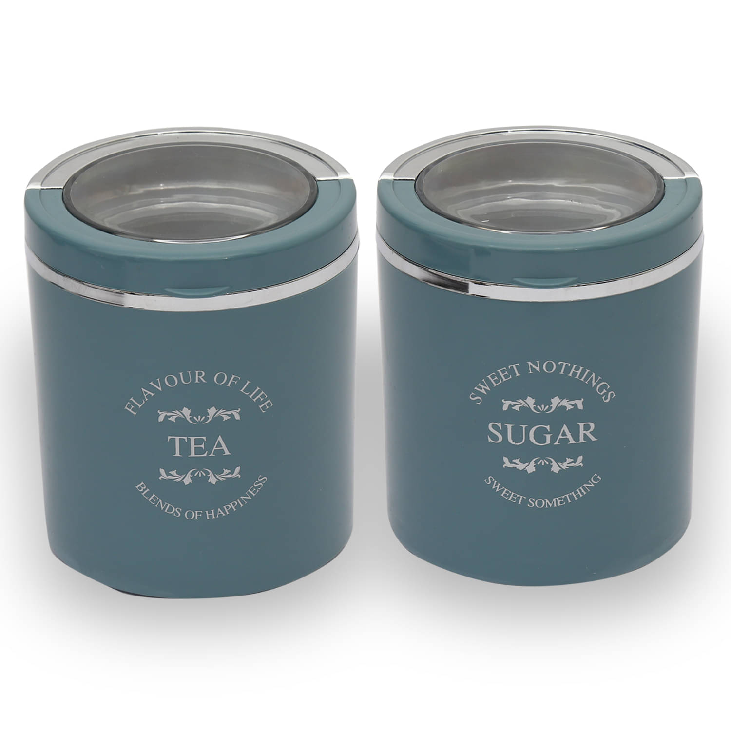Jaypee Plus Classique 2 Plastic Tea/Coffee/Sugar Container Set of 2 750 mL Jaypee Plus Classique 2 Plastic Tea/Coffee/Sugar Container Set of 2 750 mL