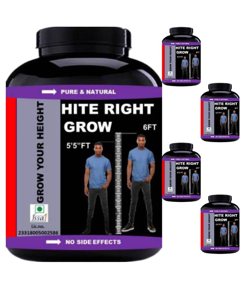 VITARA HEALTHCARE hite right grow banana flavor 0.5 kg Powder Pack of 5