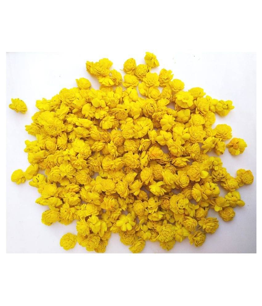     			Fab n Style Rose Yellow Artificial Flowers - Pack of 1