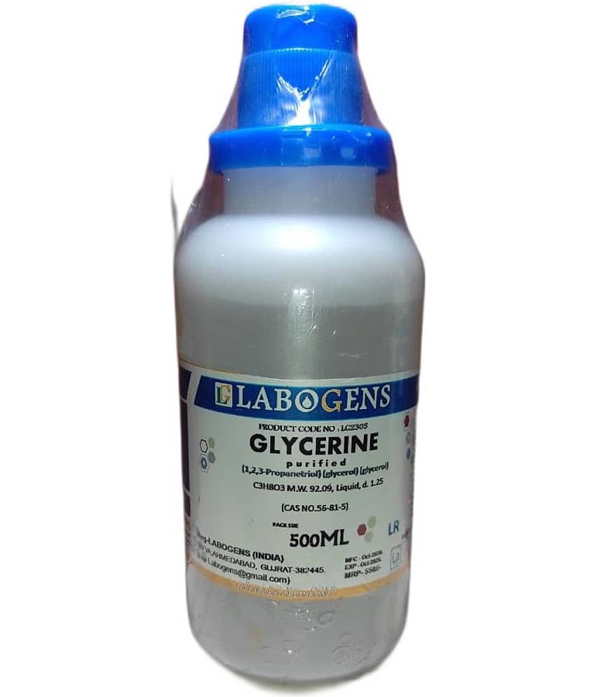 LABOGENS GLY-CER-INE 500ML (1,2,3-Propanetriol) (glycerol) (CAS NO.56-81-5)glycerol), - Stationery | Buy online on ZillyBuy