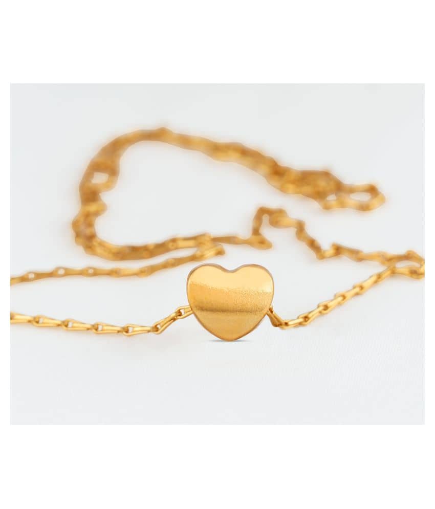 JFL - Jewellery For Less Golden Pendant ( Pack of 1 )