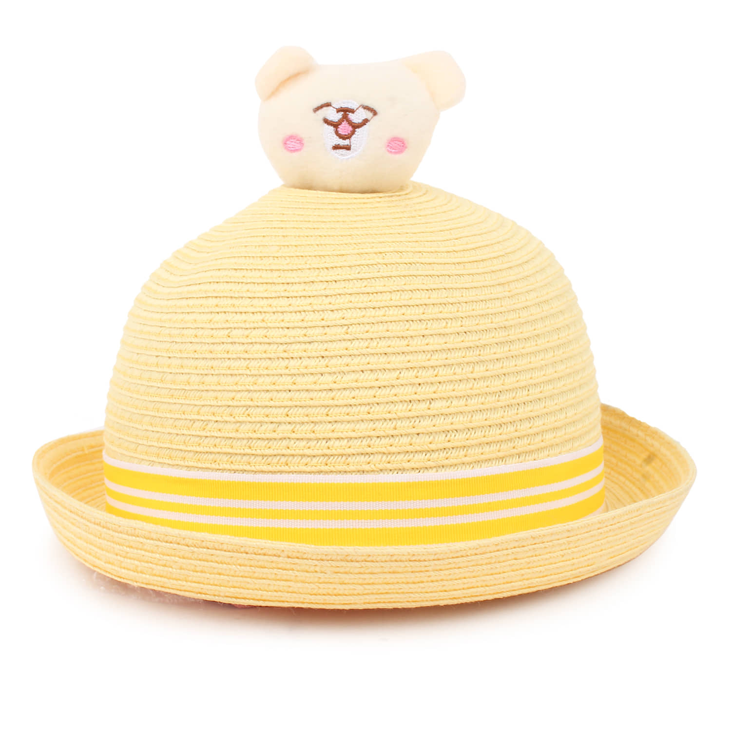 Unisex Kids Straw Hat (Pack of 1)